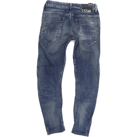 G-Star Arc Men Blue Straight Loose Jeans W28 L32