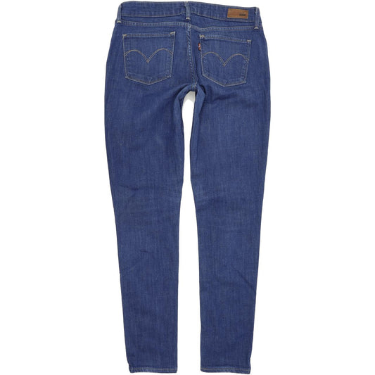 Levi's Demi Curve Women Blue Skinny Slim Stretch Jeans W28 L32