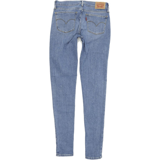 Levi's 710 Women Blue Skinny Slim Stretch Jeans W28 L32