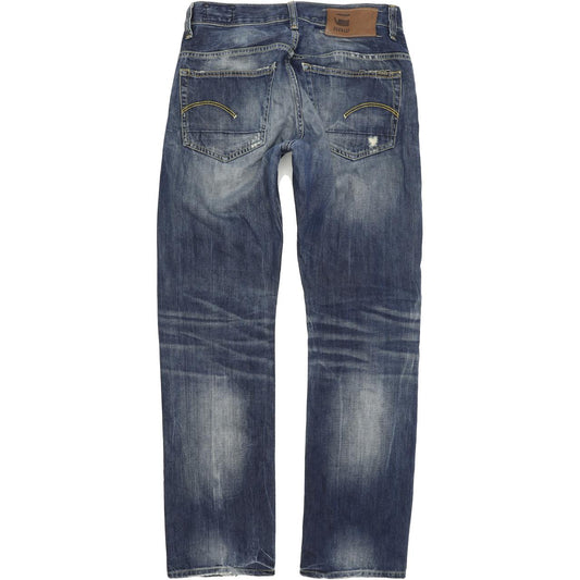 G-Star 3301 Men Blue Straight Regular Jeans W29 L32