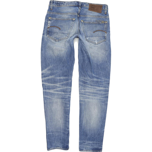G-Star 3301 Men Blue Tapered Regular Jeans W29 L32