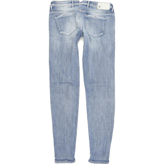 Diesel Cherick 0881S Women Blue Tapered Slim Stretch Jeans W28 L33