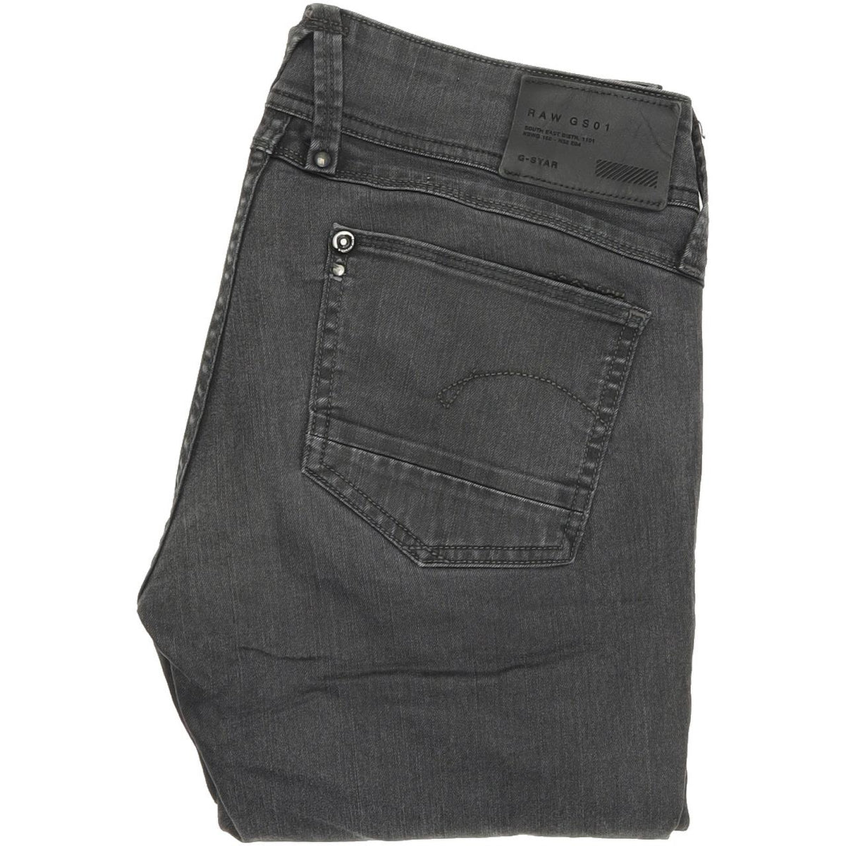 G-Star Women Grey Tapered Slim Stretch Jeans W30 L32