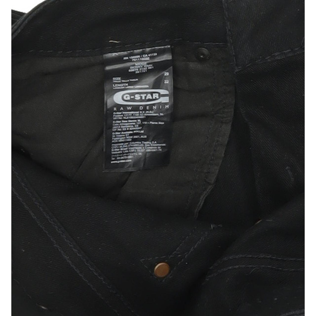 G-Star Midge Women Black Skinny Slim Stretch Jeans W29 L30