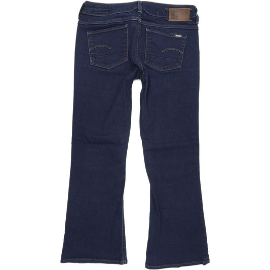 G-Star 3301 Women Blue Bootcut Regular Stretch Jeans W29 L26