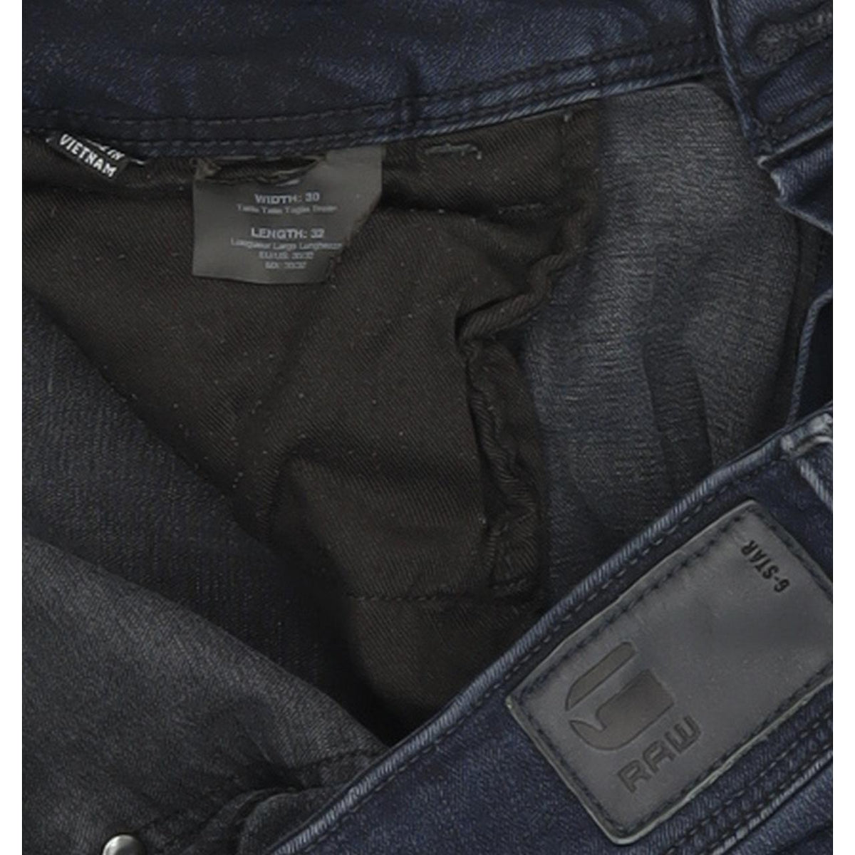 G-Star Women Blue Skinny Slim Stretch Jeans W30 L32