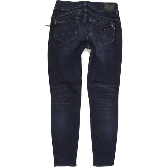 G-Star Women Blue Skinny Slim Stretch Jeans W30 L29