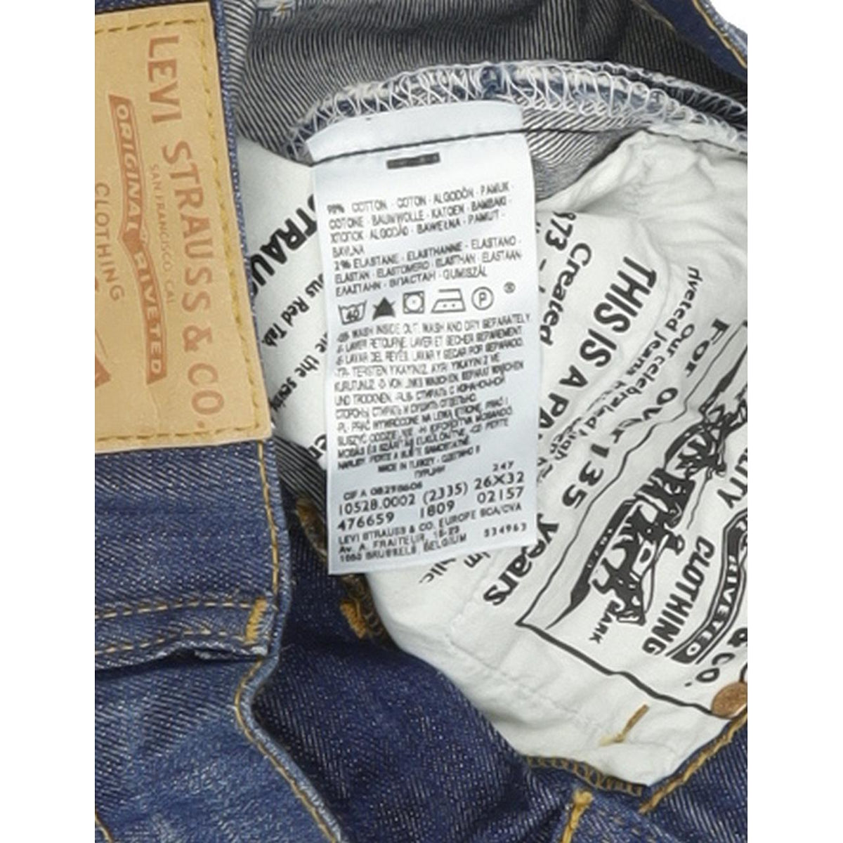 Levi's 528 Women Blue Straight Regular Stretch Jeans W26 L32