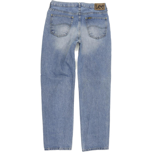 Lee Chicago Men Blue Straight Regular Jeans W34 L32