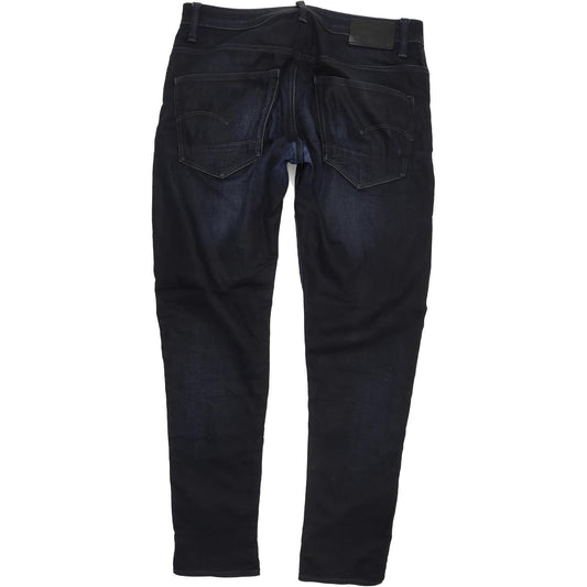 G-Star 3301 Men Blue Skinny Slim Stretch Jeans W32 L32