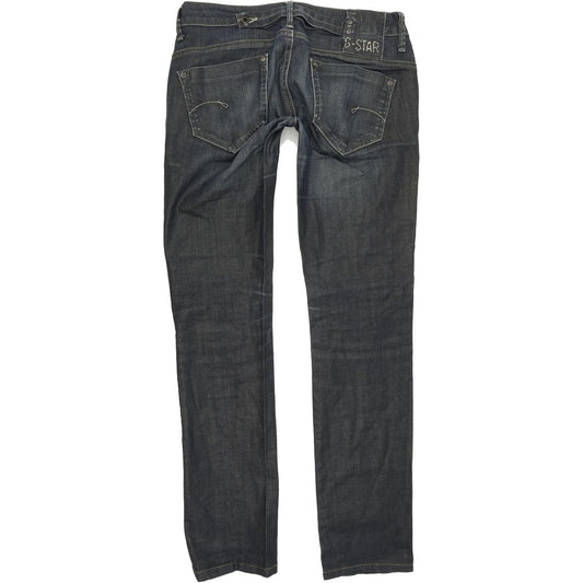 G-Star Midge Women Blue Straight Regular Stretch Jeans W29 L32