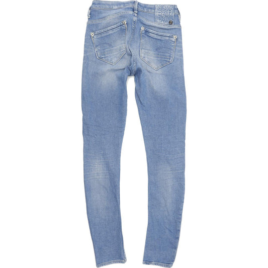 G-Star Women Blue Skinny Slim Stretch Jeans W26 L30