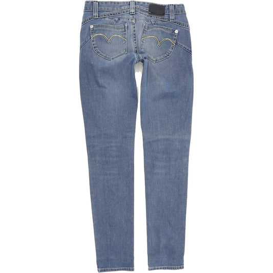 Levi's 15636 Demi Curve Women Blue Skinny Slim Stretch Jeans W27 L32