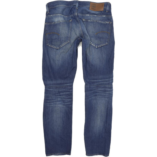 G-Star 3301 Men Blue Tapered Regular Jeans W31 L30