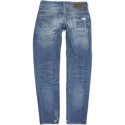 G-Star 3301 Men Blue Tapered Regular Jeans W30 L34