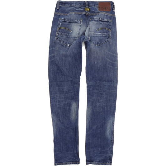 G-Star New Radar Men Blue Skinny Slim Jeans W29 L32