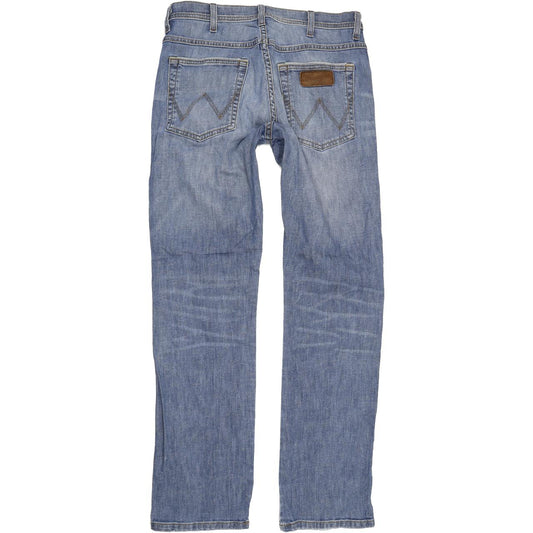 Wrangler Arizona Men Blue Straight Regular Stretch Jeans W31 L31