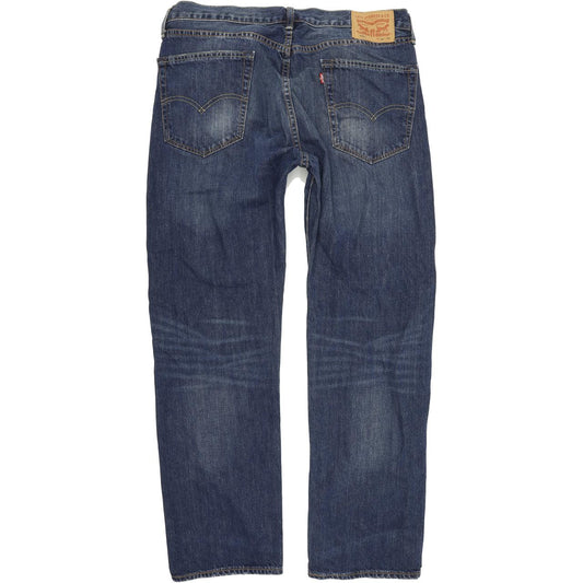 Levi's 505 Men Blue Straight Regular Jeans W36 L32