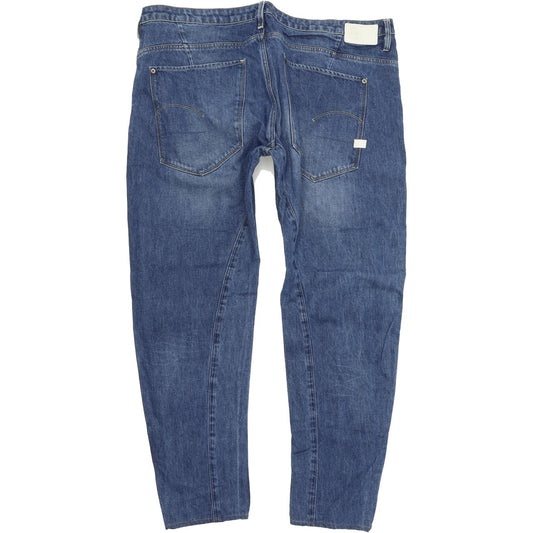 G-Star Type c 3D Women Blue Tapered Relaxed Boyfriend Jeans W33 L30
