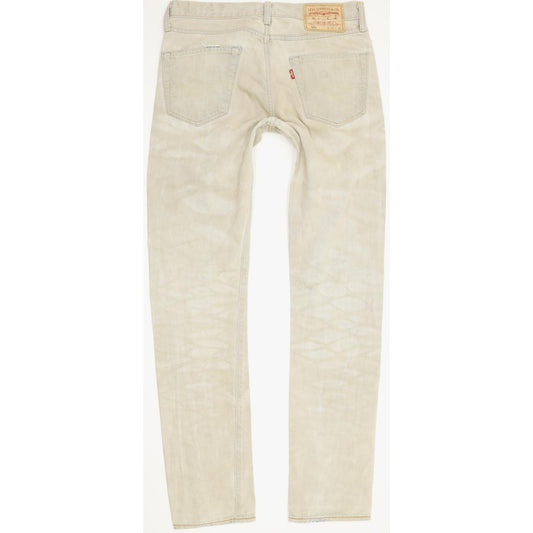Levi's 508 Men Beige Tapered Slim Jeans W31 L33