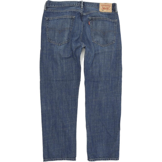 Levi's 505 Men Blue Straight Regular Jeans W36 L30