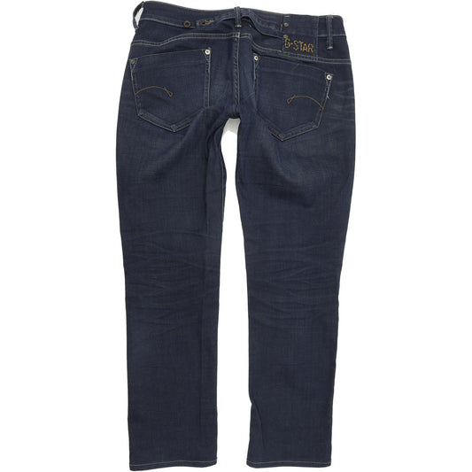 G-Star Midge Women Blue Straight Regular Stretch Jeans W30 L30