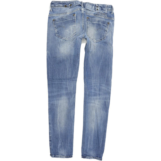 G-Star Women Blue Skinny Slim Stretch Jeans W28 L32