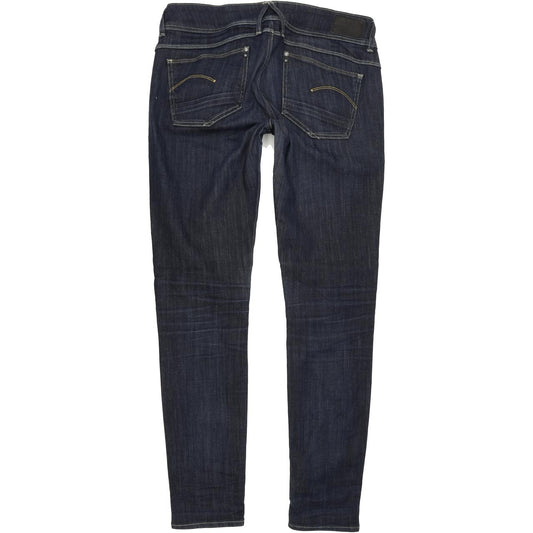 G-Star Lynn Women Blue Skinny Slim Stretch Jeans W29 L32
