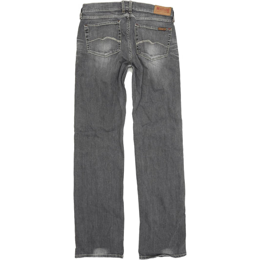 Mustang Women Grey Straight Regular Stretch Jeans W32 L34