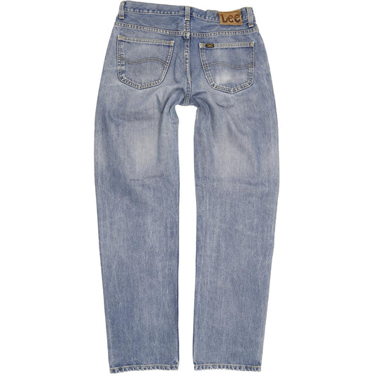 Lee Portland Men Blue Straight Regular Jeans W33 L34