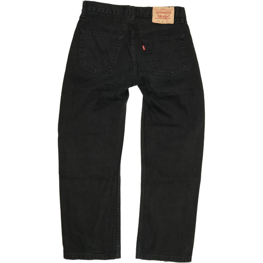 Levi's 751 Men Black Straight Regular Jeans W31 L27