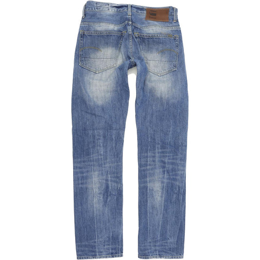 G-Star 3301 Men Blue Straight Regular Jeans W30 L32