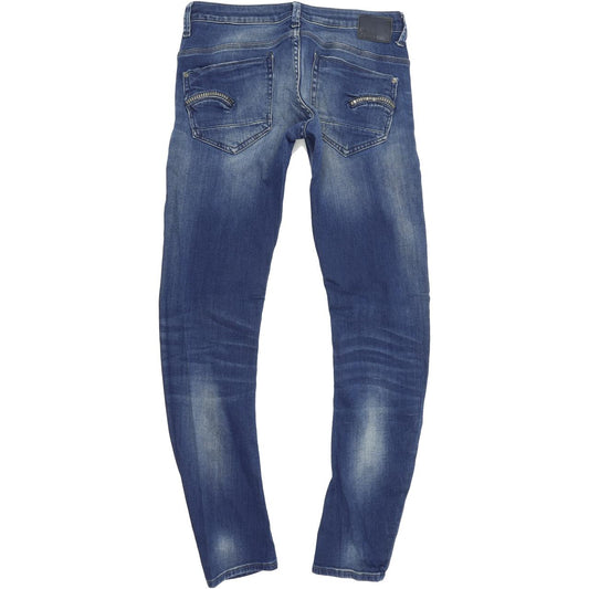 G-Star Radar Smith Women Blue Skinny Slim Stretch Jeans W29 L30