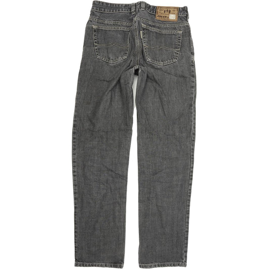 Joker Double Saddle Stitched Men Charcoal Straight Regular Jeans W33 L34