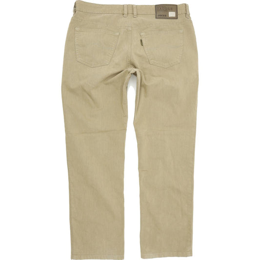 Joker Double Saddle Stitched Men Beige Straight Regular Jeans W38 L30