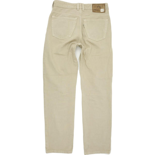 Joker Three Famous Tailors Men Beige Straight Regular Jeans W32 L32