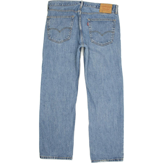 Levi's 505 Men Blue Straight Regular Jeans W36 L30