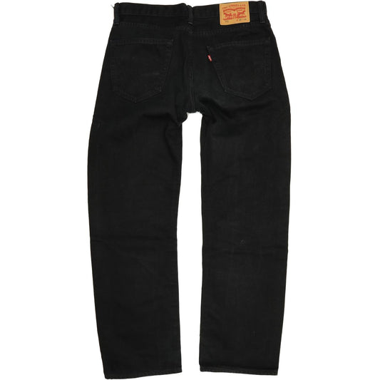 Levi's 751 Men Black Straight Regular Jeans W33 L30