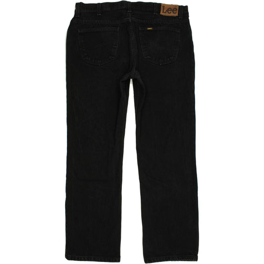 Lee Ranger Men Black Straight Regular Jeans W39 L32