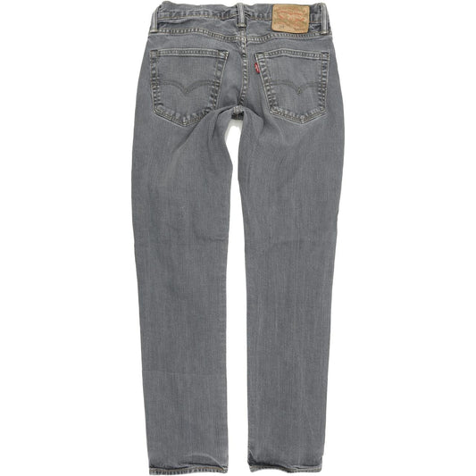 Levi's 511 Men Grey Straight Slim Stretch Jeans W31 L31