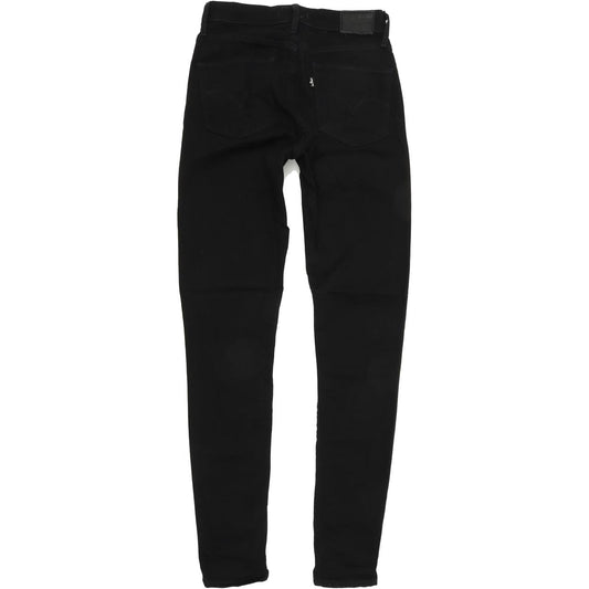 Levi's 721 Women Black Skinny Slim Stretch Jeans W27 L32