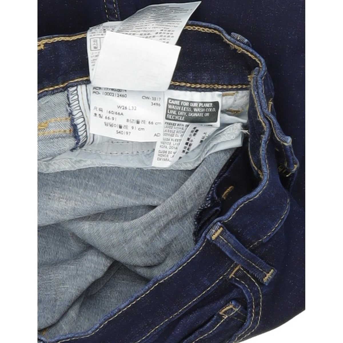 Levi's 710 Women Blue Skinny Slim Stretch Jeans W26 L32