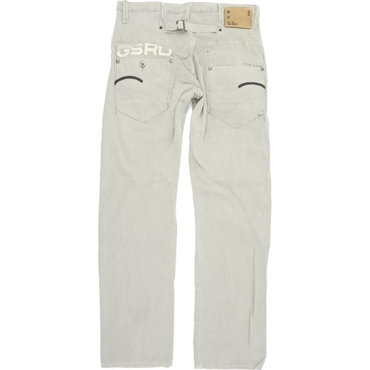 G-Star Blade Kraft Men Grey Straight Regular Chino Jeans W29 L32