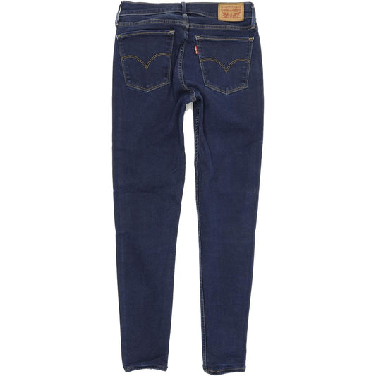 Levi's 710 Women Blue Skinny Slim Stretch Jeans W27 L27