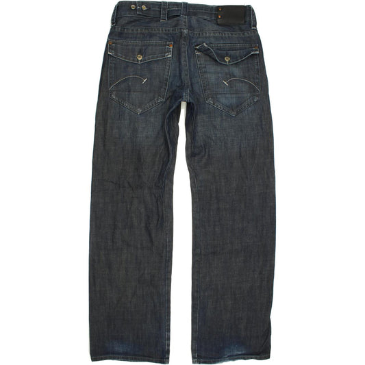 G-Star 3301 Men Blue Straight Regular Jeans W31 L32
