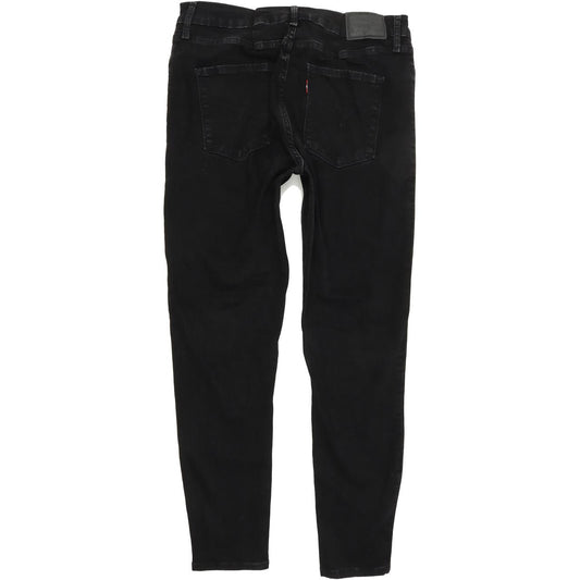 Levi's Men Black Skinny Slim Stretch Jeans W30 L28