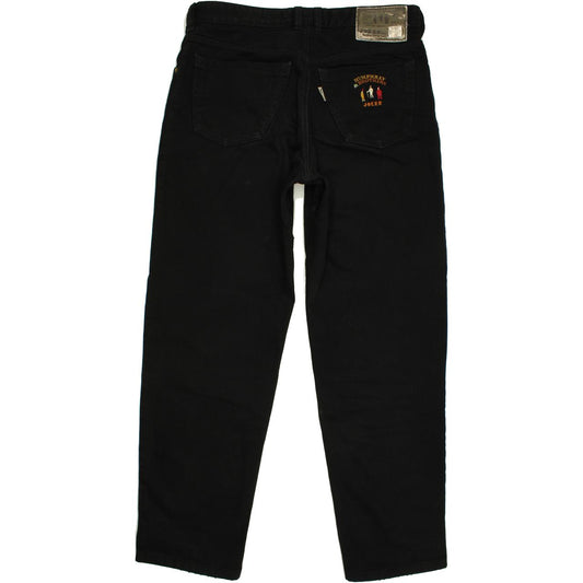 Joker Three Famous Tailors Men Black Straight Regular Jeans W34 L30