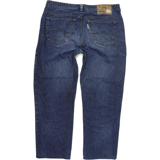 Joker Double Saddle Stitched Men Blue Straight Regular Jeans W36 L28
