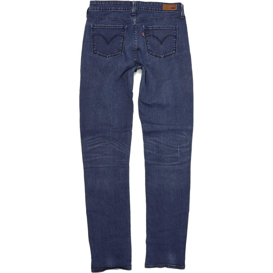 Levi's Slight Curve Women Blue Skinny Slim Stretch Jeans W29 L34
