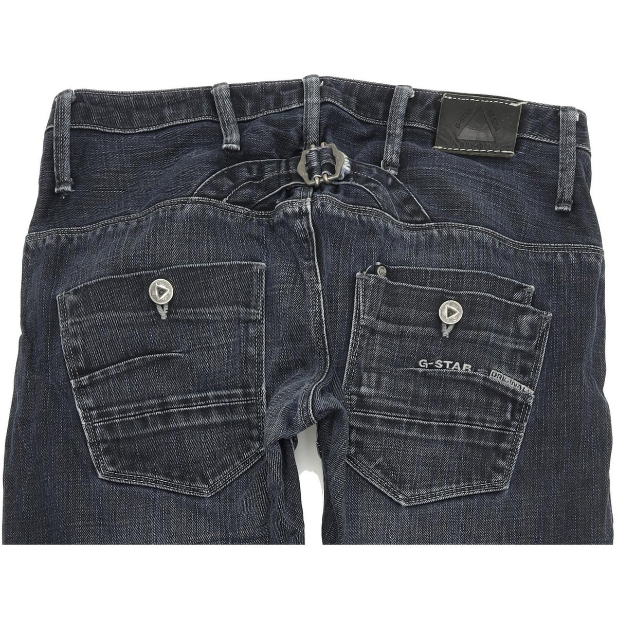 G-Star Women Blue Straight Regular Jeans W28 L32
